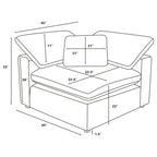 Raleigh Modular Sectionals Grey