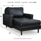 Bryceview Chaise - Onyx