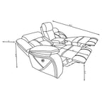 Higgins Reclining Sectionals
