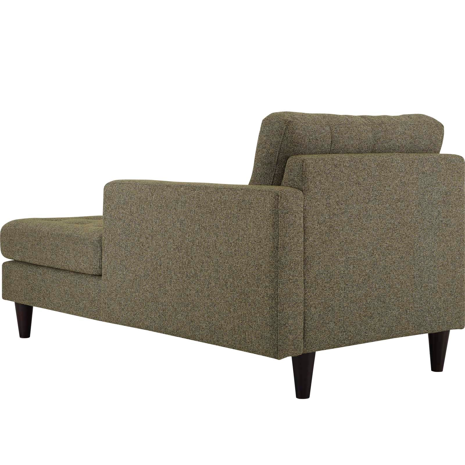 Empress Right-Arm Upholstered Fabric Chaise