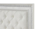 Stella Mia E.King & Queen Bed White & White