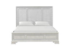 Stella Mia Bed White & White
