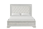 Stella Mia Bed White & White