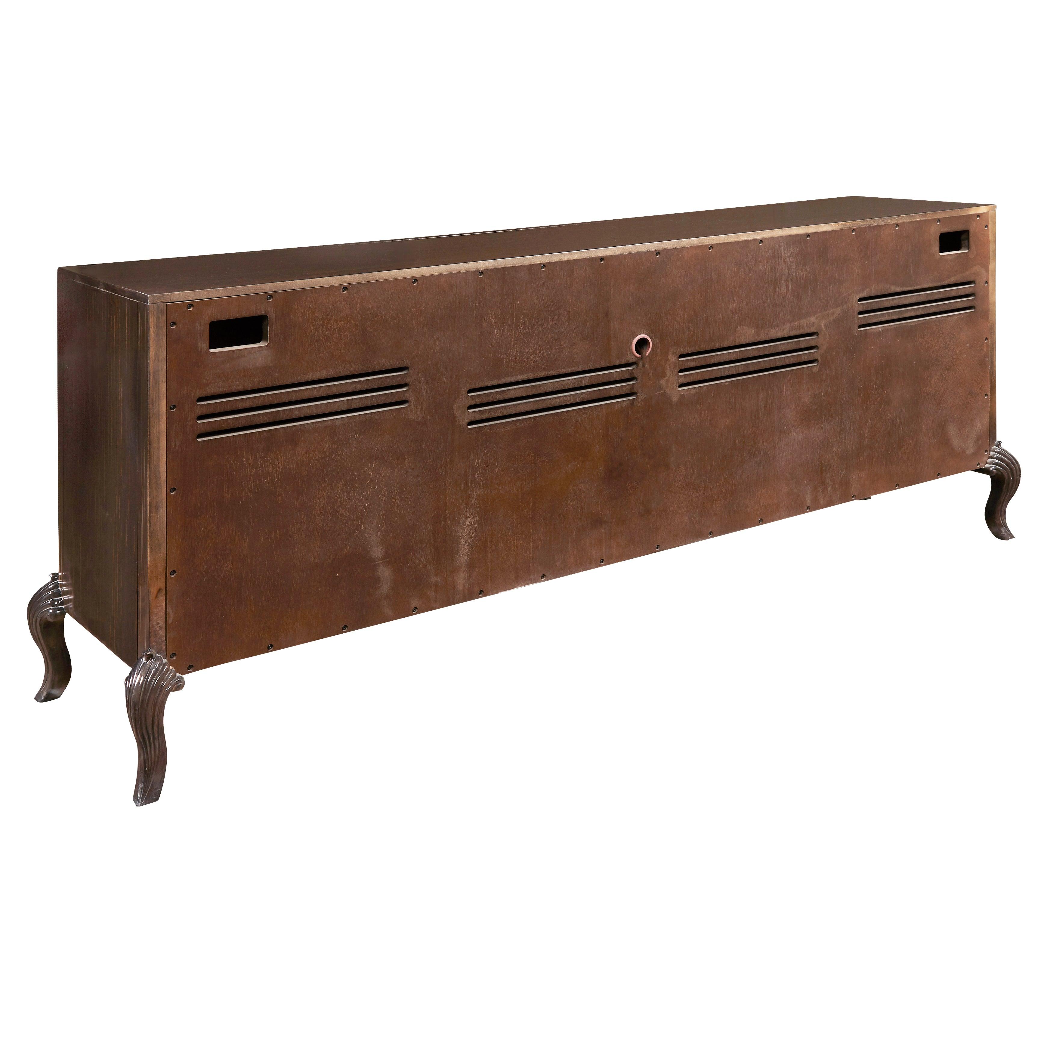 4 Door Media Credenza